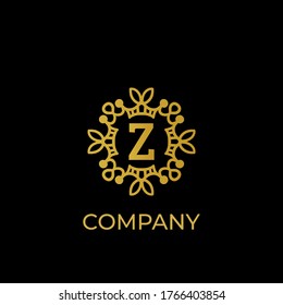 Luxury logo. Premium elegant initial letter design template for restaurant, hotel, boutique Cafe, Hotel, Heraldic, Jewelry, Fashion and other business