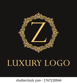 Luxury logo. Premium elegant initial letter design template for restaurant, hotel, boutique, cafe, Hotel, Heraldic, Jewelry, Fashion and other business