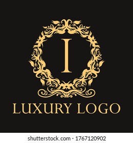 Luxury Logo Premium Elegant Initial Letter Stock Vector (Royalty Free ...