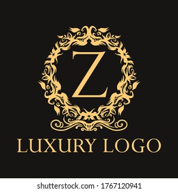 Luxury logo. Premium elegant initial letter design template for restaurant, hotel, boutique, cafe, Hotel, Heraldic, Jewelry, Fashion and other business