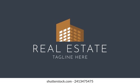 Luxury Logo, Real Estate, house, design. Construction Architecture Building Logo Design Template Element