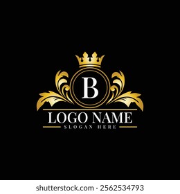 Luxury Logo, Royal Logo, Luxury Logo Design, Royal Logo Design