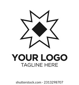 Logotipo de lujo para Spa, etc. Fácil de editar. Pasos 10