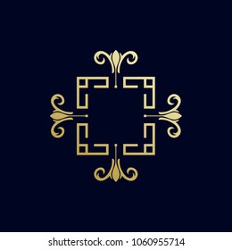 luxury logo template