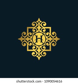 Luxury logo template