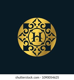 Luxury logo template