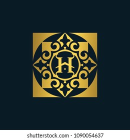 Luxury logo template