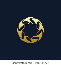 luxury logo template