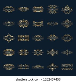 luxury logo template