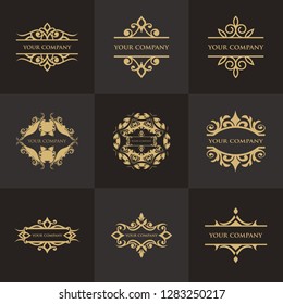 luxury logo template