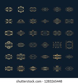 luxury logo template