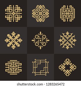 luxury logo template