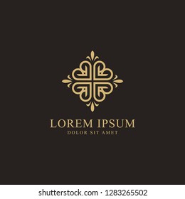 luxury logo template