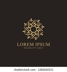 luxury logo template