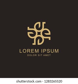 luxury logo template