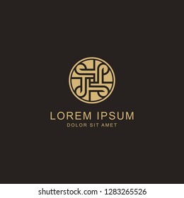 luxury logo template