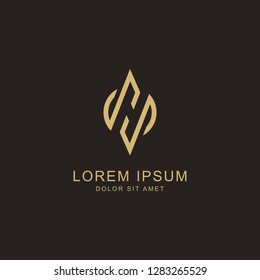 luxury logo template