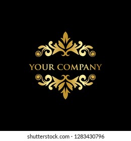 Luxury Background Gold Color Templates Design Stock Vector (Royalty ...