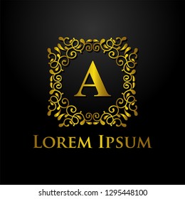 Luxury logo template
