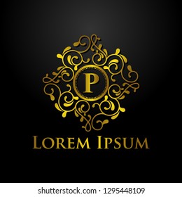 Luxury logo template
