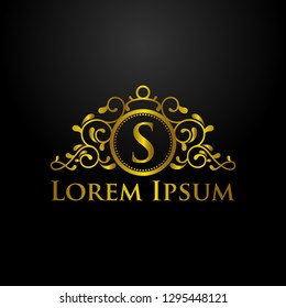 Luxury logo template