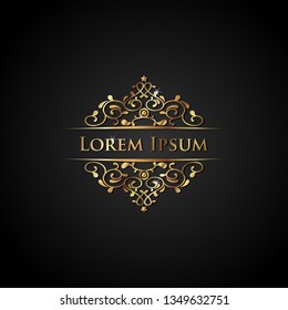 luxury logo template