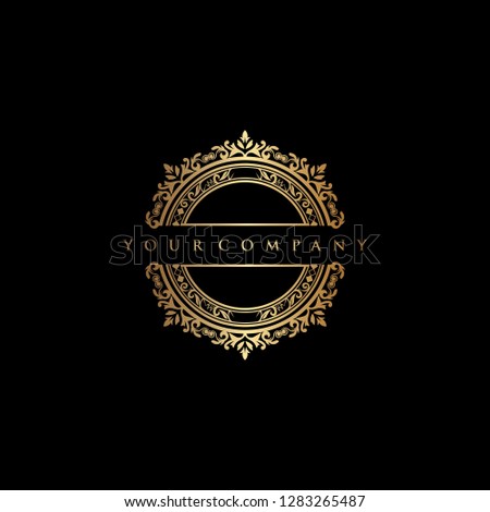 luxury logo template
