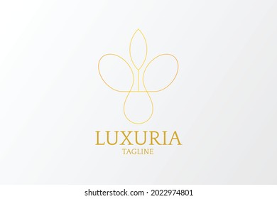 Luxury Logo Template, Creative Minimal Premium Design