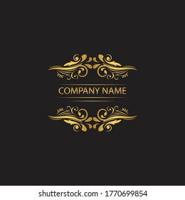 Plantilla de logotipo de lujo para diseño 