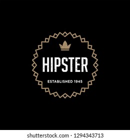 Luxury Logo template elegant ornament lines. Business sign, identity for Restaurant, Royalty, Boutique, Cafe, Hotel, Heraldic, Jewelry, Fashion and other vector illustration EPS 10