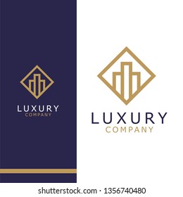 Luxury Logo Template Eps10 Stock Vector (Royalty Free) 1356740480 ...