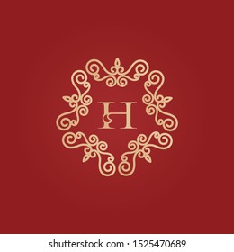 Luxury Logo Template Stock Vector