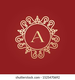 Luxury Logo Template Stock Vector