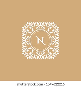 Luxury Logo Template Stock Vector