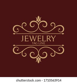 Luxus-Logo-Vorlage in Vektorillustration für Hotel, Immobilien, Boutique, Business, Restaurant, Schmuck, Mode und andere Vektorillustration-Illustration