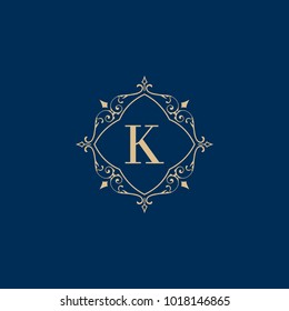 Luxury Logo template in vector for Restaurant, Royalty, Boutique, Cafe, Hotel, Heraldic, Jewelry, Fashion and other vector illustration