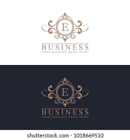 Luxury Logo template in vector for Restaurant, Royalty, Boutique, Cafe, Hotel, Heraldic, Jewelry, Fashion and other vector illustration