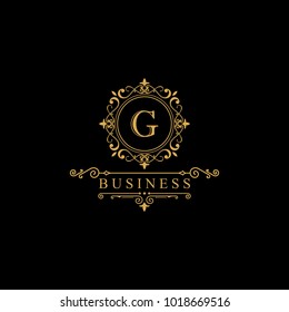 Luxury Logo template in vector for Restaurant, Royalty, Boutique, Cafe, Hotel, Heraldic, Jewelry, Fashion and other vector illustration