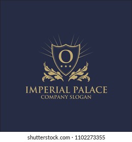Luxury Logo template in vector for Restaurant, Royalty, Boutique, Cafe, Hotel, Heraldic, Jewelry, Fashion and other vector illustration