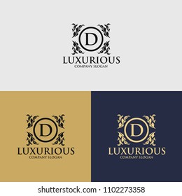 Luxury Logo template in vector for Restaurant, Royalty, Boutique, Cafe, Hotel, Heraldic, Jewelry, Fashion and other vector illustration