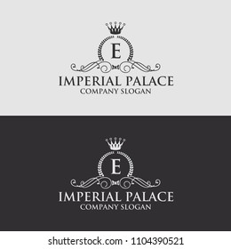 Luxury Logo template in vector for Restaurant, Royalty, Boutique, Cafe, Hotel, Heraldic, Jewelry, Fashion and other vector illustration