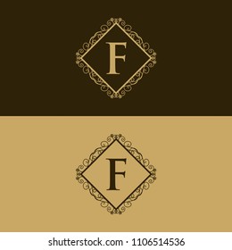 Luxury Logo template in vector for Restaurant, Royalty, Boutique, Cafe, Hotel, Heraldic, Jewelry, Fashion and other vector illustration