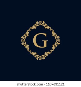 Luxury Logo template in vector for Restaurant, Royalty, Boutique, Cafe, Hotel, Heraldic, Jewelry, Fashion and other vector illustration