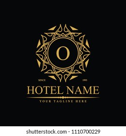 Luxury Logo template in vector for Restaurant, Royalty, Boutique, Cafe, Hotel, Heraldic, Jewelry, Fashion and other vector illustration