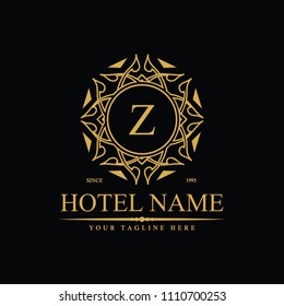 Luxury Logo template in vector for Restaurant, Royalty, Boutique, Cafe, Hotel, Heraldic, Jewelry, Fashion and other vector illustration