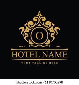 Luxury Logo template in vector for Restaurant, Royalty, Boutique, Cafe, Hotel, Heraldic, Jewelry, Fashion and other vector illustration