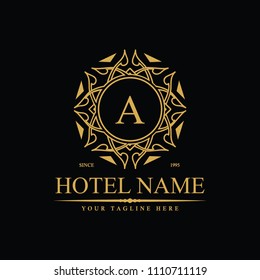 Luxury Logo template in vector for Restaurant, Royalty, Boutique, Cafe, Hotel, Heraldic, Jewelry, Fashion and other vector illustration
