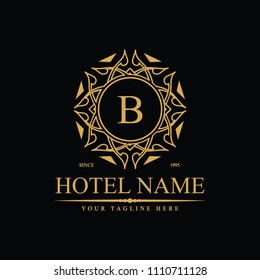 Luxury Logo template in vector for Restaurant, Royalty, Boutique, Cafe, Hotel, Heraldic, Jewelry, Fashion and other vector illustration
