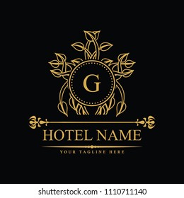 Luxury Logo template in vector for Restaurant, Royalty, Boutique, Cafe, Hotel, Heraldic, Jewelry, Fashion and other vector illustration
