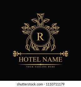Luxury Logo template in vector for Restaurant, Royalty, Boutique, Cafe, Hotel, Heraldic, Jewelry, Fashion and other vector illustration
